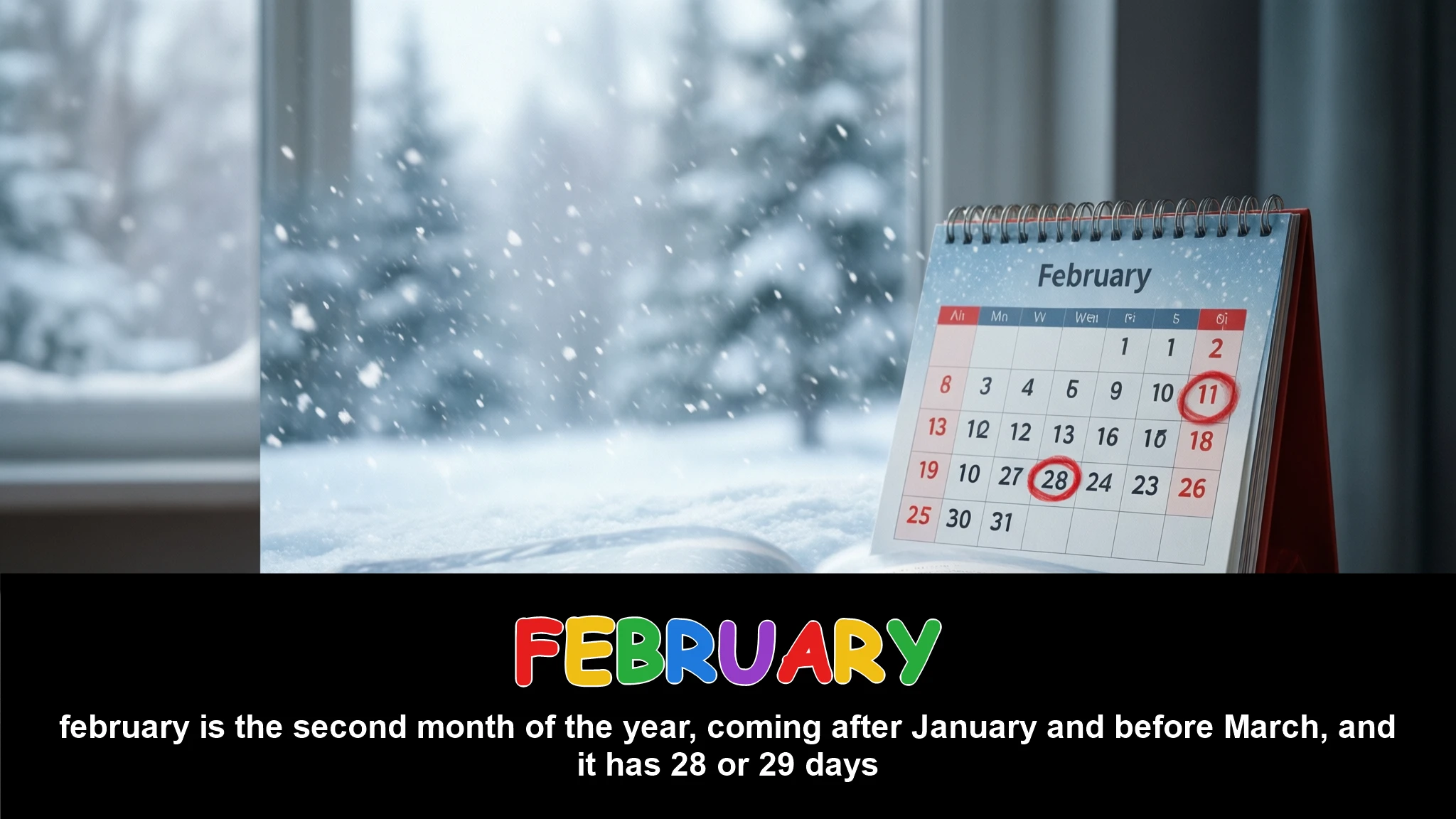 English Illustration for February